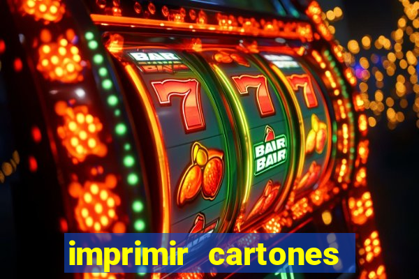 imprimir cartones de bingo